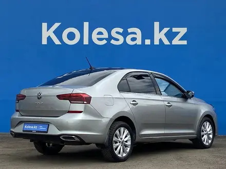 Volkswagen Polo 2021 года за 9 930 000 тг. в Алматы – фото 3