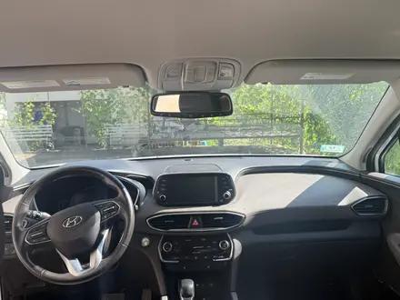 Hyundai Santa Fe 2019 года за 12 000 000 тг. в Шымкент – фото 9