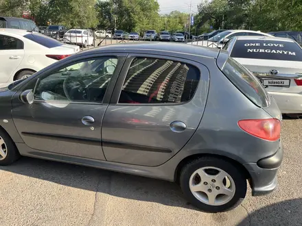 Peugeot 206 2006 года за 1 700 000 тг. в Алматы – фото 4