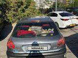 Peugeot 206 2006 годаүшін1 700 000 тг. в Алматы – фото 2