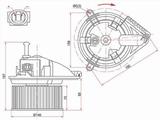 Мотор отопителя салона за 20 750 тг. в Шымкент