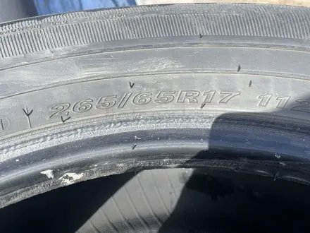 Летние шины NEXEN 265/65 R17 стояли на Prado 150. Остаток 7 мм. за 100 000 тг. в Петропавловск – фото 6