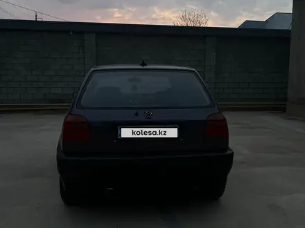 Volkswagen Golf 1993 года за 950 000 тг. в Шымкент – фото 11