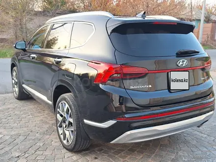 Hyundai Santa Fe 2022 года за 17 000 000 тг. в Шымкент – фото 4