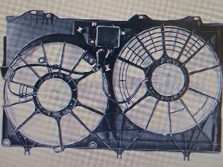 Диффузор вентилятора Тойота Сиена за 50 000 тг. в Алматы