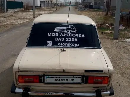 ВАЗ (Lada) 2106 1989 года за 500 000 тг. в Кызылорда – фото 2