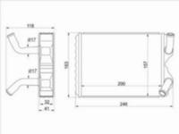 Радиатор печки за 10 500 тг. в Астана