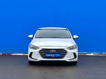 Hyundai Elantra 2018 года за 8 070 000 тг. в Алматы – фото 2