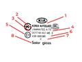 Оригинальные стекла на Hyundai Kia за 20 000 тг. в Алматы – фото 4