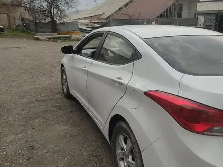 Hyundai Elantra 2012 года за 5 800 000 тг. в Шардара – фото 3