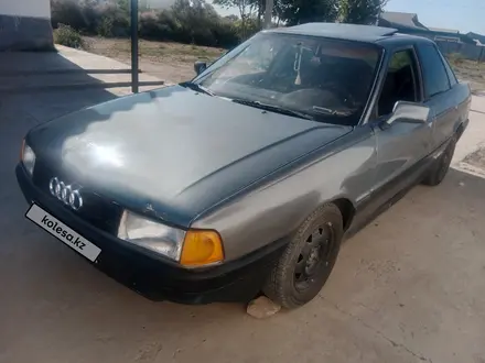 Audi 80 1990 года за 800 000 тг. в Жетысай – фото 6