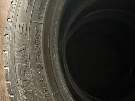 Шины летние комплект 215/55/17 за 100 000 тг. в Астана – фото 3