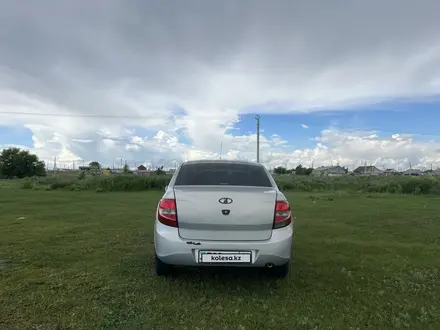 ВАЗ (Lada) Granta 2190 2013 года за 2 050 000 тг. в Костанай – фото 3