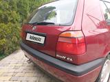 Volkswagen Golf 1993 года за 1 900 000 тг. в Тараз – фото 3