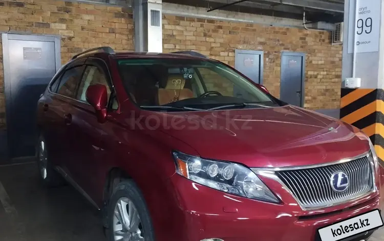 Lexus RX 450h 2011 годаfor11 000 000 тг. в Астана