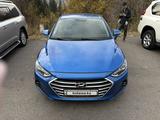 Hyundai Elantra 2017 года за 7 400 000 тг. в Алматы