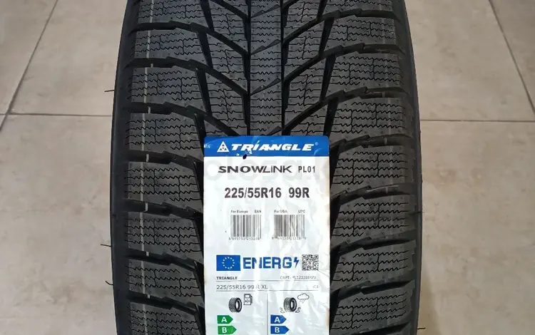 Зимние 225/55R16 TRIANGLE PL01. за 27 000 тг. в Алматы