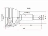 Шрус наружный за 8 750 тг. в Астана