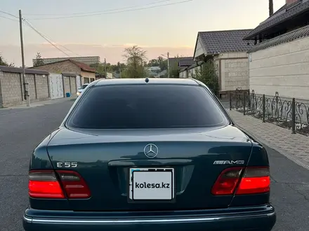 Mercedes-Benz E 55 AMG 2000 года за 5 830 000 тг. в Шымкент – фото 6