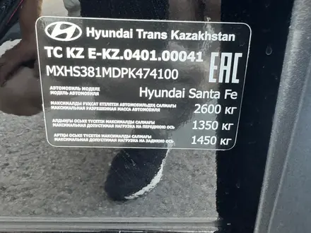 Hyundai Santa Fe 2023 года за 16 800 000 тг. в Астана – фото 18