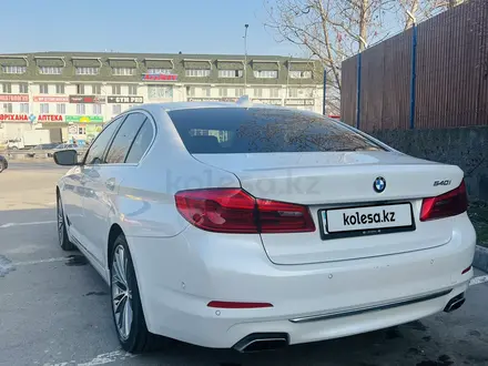 BMW 540 2017 года за 16 600 000 тг. в Алматы – фото 16