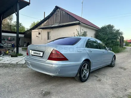 Mercedes-Benz S 320 2002 года за 4 000 000 тг. в Алматы – фото 5