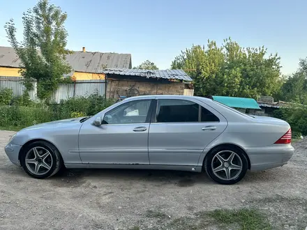 Mercedes-Benz S 320 2002 года за 4 000 000 тг. в Алматы – фото 6