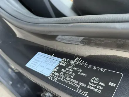 Kia K5 2020 года за 11 000 000 тг. в Алматы – фото 10