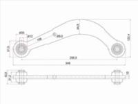 Тяга поперечная верхняя задняя 4WD за 7 750 тг. в Шымкент