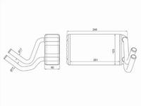 Радиатор отопителя салонаүшін12 550 тг. в Павлодар