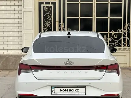 Hyundai Elantra 2021 года за 7 900 000 тг. в Тараз – фото 9