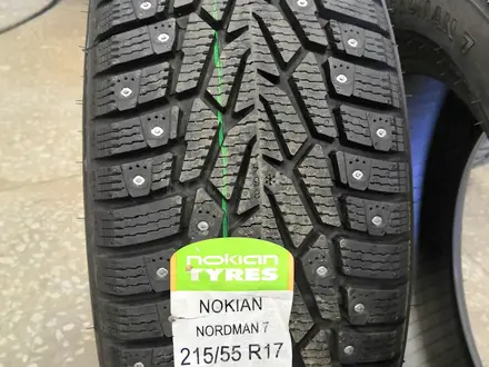 Шины Nokian 215/55/r17 Nordman 7 за 56 400 тг. в Алматы