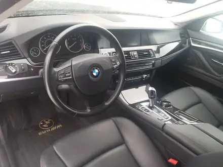 BMW 528 2013 года за 8 950 000 тг. в Уральск – фото 23