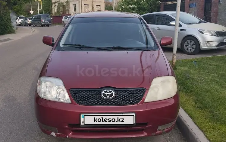 Toyota Corolla 2002 годаүшін3 000 000 тг. в Алматы