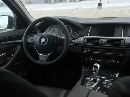 BMW 520 2015 года за 13 500 000 тг. в Актобе – фото 16