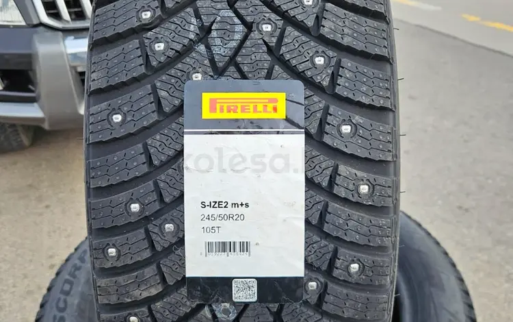 Новые зимние шины с шипами 245 50 R20 за 600 000 тг. в Астана