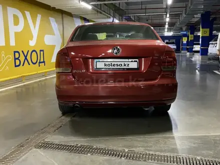 Volkswagen Polo 2015 года за 4 300 000 тг. в Шымкент – фото 4