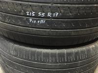 Резина летняя 215/55 r17 Pirelli 2-шт., из Японииүшін16 000 тг. в Алматы