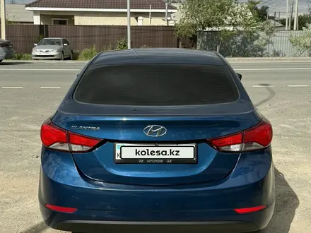 Hyundai Elantra 2014 года за 6 200 000 тг. в Атырау – фото 3