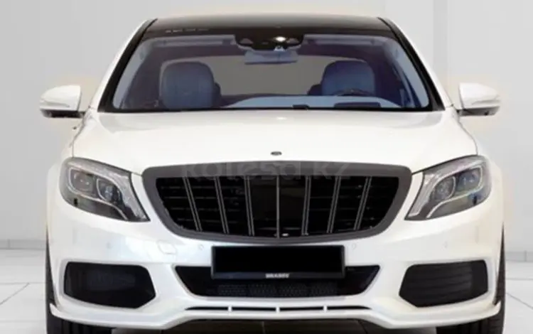 Решётка радиатора брабус на W222 Mercedes, S400, S500, S63amg за 155 000 тг. в Астана