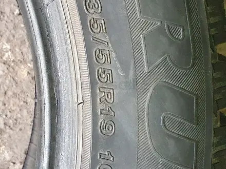 Шины зимние BRIDGESTONE б/у за 60 000 тг. в Караганда – фото 4