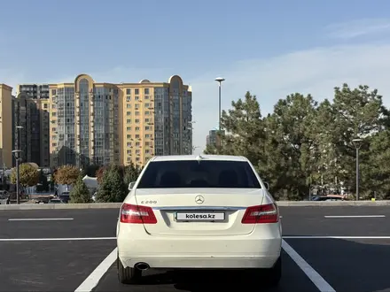 Mercedes-Benz E 200 2012 года за 7 400 000 тг. в Алматы – фото 6