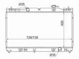 Радиатор охлаждения основной за 23 250 тг. в Астана
