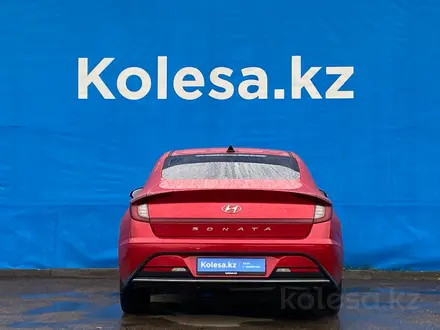 Hyundai Sonata 2021 года за 9 140 000 тг. в Алматы – фото 4