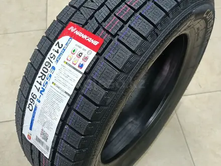 Зимние 215/60R17 NANKANG ESSN-1. за 42 100 тг. в Алматы – фото 2