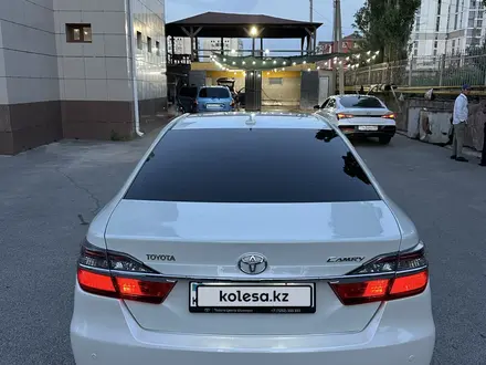Toyota Camry 2015 года за 11 200 000 тг. в Шымкент – фото 7