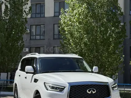 Infiniti QX80 2022 года за 29 000 000 тг. в Астана – фото 2