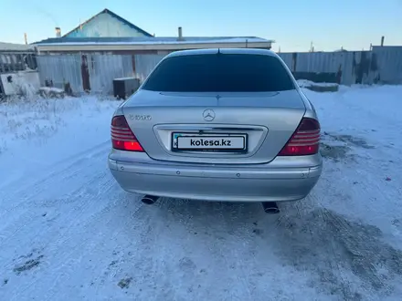 Mercedes-Benz S 320 2000 года за 4 600 000 тг. в Астана – фото 3