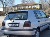 Volkswagen Golf 1994 годаүшін1 800 000 тг. в Есик – фото 4