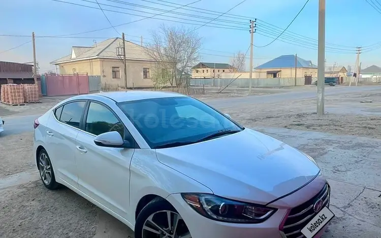 Hyundai Elantra 2018 года за 6 100 000 тг. в Кызылорда